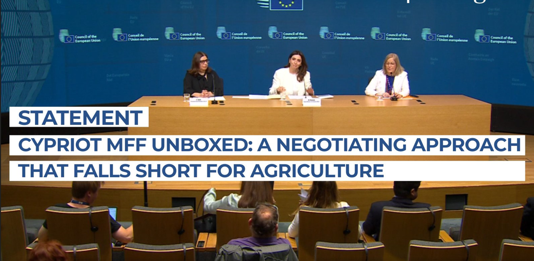 Il QFP cipriota sotto la lente: un approccio negoziale insufficiente per l'agricoltura