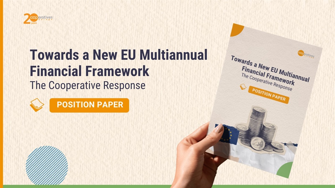 Bilancio UE 2028-2034, Cooperatives Europe: più risorse per economia sociale, territori e imprese cooperative